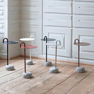 헤이보울러 사이드테이블 소형 북유럽 인테리어 보조 미니멀가구 안방 카페 HAY 원형 침대