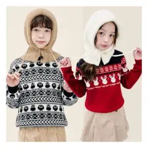 매장정품 [빈폴키즈] 25FW 니트 바라클라바 (2종 택1) 244610