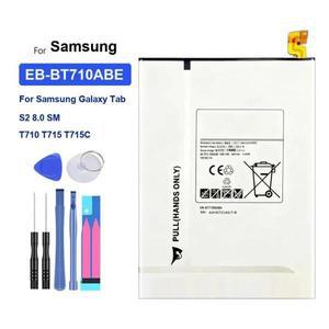 EB-BT710ABE 삼성 갤럭시 탭 S2 8.0 SM T710 T715 T715C용 친환경 태블릿 배터리 4000mAh