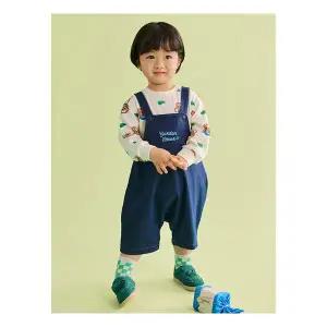 매장정품 [탑텐키즈]MKF1IP1303 유아 버비티셔츠 오버롤셋업 244842