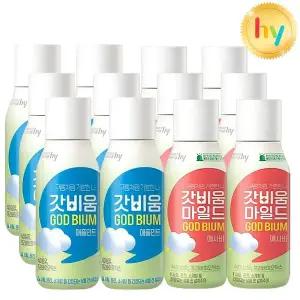 hy 한국야쿠르트 갓비움 2종230ml (애사비6+애플민트6) 총12입