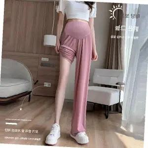 임산부 전용 여름 통풍 쿨링 원단 레깅스 바지 임부복 요가복 조리원 입원 편안한