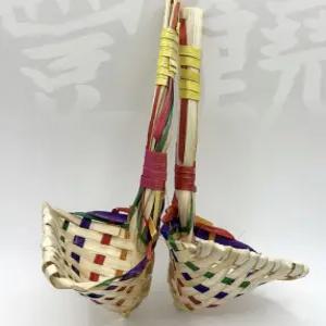 전통 대나무 복조리 만들기 키트 민속 수공예 인테리어 소품 개업 선물 포장용