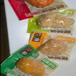 한끼통살현미크리스피 (현미 크리스피 닭가슴살 4종 10개)