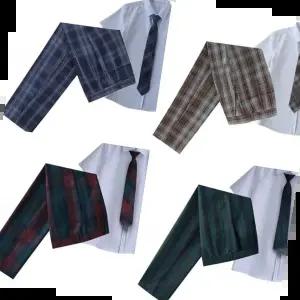 여자교복 남자 체크바지 넥타이 시즌1 교복 학생복 세트