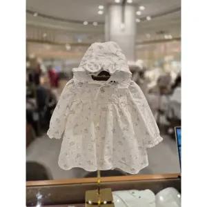 [쇼콜라](강남점)신생아 백일선물 릴리바디슈트모자세트 (TTOMBO032)