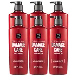 미장센샴푸 미쟝센샴푸 데미지케어 레드프로틴 680ml 6개