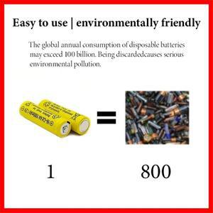 AA Ni-cd 배터리 1.2V 충전식, 1000mAh, 시계, 마우스, 전기 장난감, 리모콘, Ni Cd 충전기에 사용됨