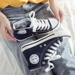 여자운동화 남여공용 5컬러 클래식무드 하이탑 스니커즈 단화 학