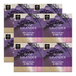향비누 해피바스비누 라벤더향 4입 2개