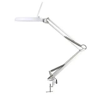 산업용 LED 확대경 작업용 테이블 조명 클램프형 암스텐드