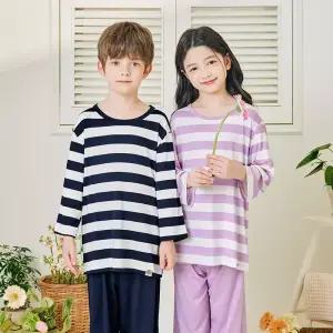 수아팜 여아동 퍼플 마린 젤리 7부 내의 세트