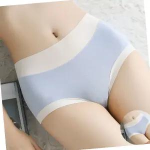 여성 요가 운동 심리스 노라인 투톤 모달팬티 여성팬티