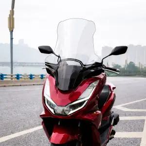 오토티엔 혼다 PCX125 21년-24년 튜닝 76cm 클리어 윈드스크린 바람막이