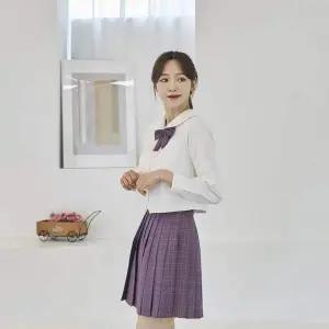 TBZ 교복몰 일본여고생 퍼플 세라복 set 교복 학생복.
