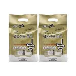 서울약사신협 프로바이오틱스 생유산균 골드 2.5g 120포 2개/mjc