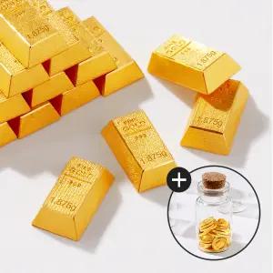 골드팡 24k 순금 999 임페리얼 골드바 금테크 오브제 1.875g 콩알금 미니 금괴