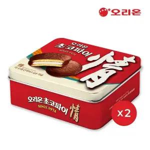 [오리온] 초코파이12P 틴케이스 (468g) x 2개