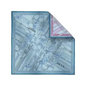 에르메스 콩쿠르 데트리에 리믹스 더블 페이스 실크 여성 양면 스카프 70 까레 H914215S 03