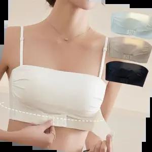 어깨끈탈부착브라 투타입 심리스 앞후크 브라