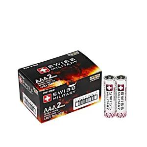 스위스밀리터리 알카라인 AAA건전지 KC인증