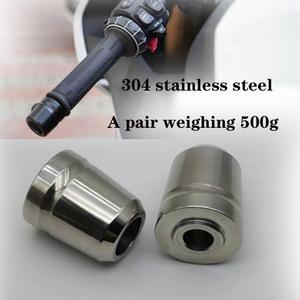 오토바이그립 스테인리스 스틸 엔드 웨이트 오토바이 핸들 슬라이더 플러그 BMW S1000RR S1000R HP2 HP4 S1000XR R9 nineT