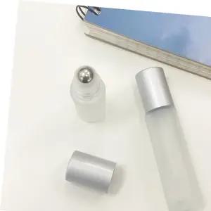 롤공병 여행용 롤링 컬러 유리 롤온 공병 반투명 화이트 10ml