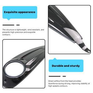 오토바이 연료 탱크 탄소 액세서리 Harley Davidson Street Glide CVO Road 2023-2024 용 가스 커버