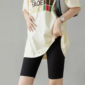 임산부 5부 레깅스 레이온 쫄바지 임부용 임산부 레깅스 여성 빅사이즈 신축성 반바지 하의