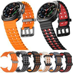 삼성 갤럭시 워치 울트라 2025 스포츠 실리콘 밴드, 8-7 47mm 손목 스트랩 정품 공식 오리지널