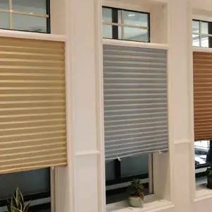 종이 블라인드 부착식 무선 햇빛 접착식 블라인드 차단 원룸 무타공