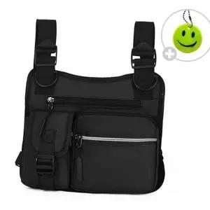 체스트 백 스포츠 배달 작업용 남성 체스트 백 방수 가방 멀티 오토바이 아웃도어 퀵조끼