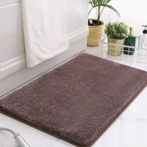 화장실 발 매트 부드러운 미끄럼 흡수 욕실 발 매트 건조 바닥 방지 타일