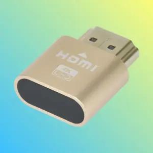 원격제어 HDMI 더미플러그 4K 가상 모니터 디스플레이 어댑터 60hz 채굴 커넥터