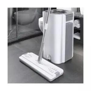 올인원 노터치 물걸레 밀대 걸레 바닥 청소 세트 걸레4매 포함