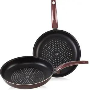 가스 렌지 후라이팬 가정용 편수 논스틱 인덕션 후라이팬 통삼중 28cm 베이클라이트 손잡이 궁중