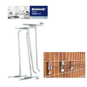 진열걸이4P(대) K-2337 휀스망후크 고 진열걸이 스페이스월 월고리 후크고리