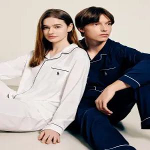 [라파클럽][라파클럽] 남녀공용 프리미엄 홈웨어 파자마 세트 커플 잠옷