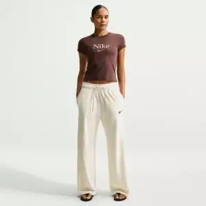 나이키바지 EQJ IQ0681-113 스포츠웨어 여성용 하이웨이스트 와이드 레그 벨벳 팬츠