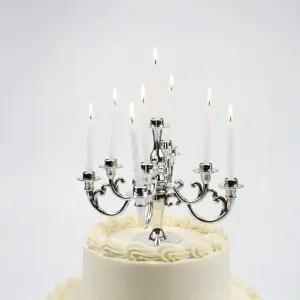 하트 신상품 촛대 막대 케이크 꽈배기 상들리에 파티 미니 양초 축하 데코 생일 기념일 초 프리미엄