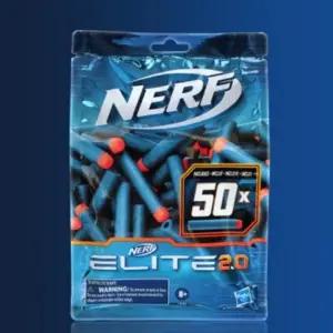 ( )좋은 너프 엘리트 2.0 50 다트 (E9484) 대용량 다트 리필