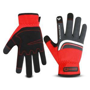 WESTWOOD FOX 여성용 가드닝 장갑, 가시 방지 장미 가지치기, 통기성 가죽 최고의 정원 도구 정원사