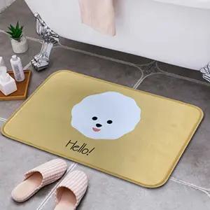 강아지 얼굴 러그 예쁜 욕실 주방 베란다 데코 매트