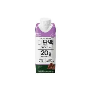 빙그레 더단백 드링크 초코250ml 1개/단백질쉐이크/유통기한26.06월제품