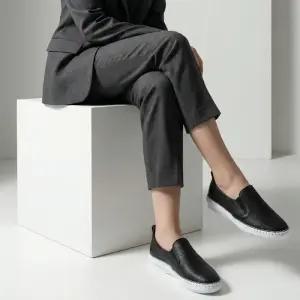 대신cm YHO 6059-1 소가죽 스티치 슬립온/여성슬립온/슬림단화/캐주얼화