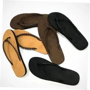 쪼리 남녀공용쪼리 여름슬리퍼 조리 샌들 가죽쪼리 007쪼리