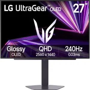 LG 27GX704A-B 27인치 울트라기어 QHD(2650x1440) OLED 게이밍 모니터 240Hz 0.03ms NVIDIA G-Sync 호환