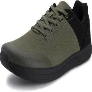 대비되는 색상 디자인의 WHITIN 남성용 제로 드롭 슈즈 + 와이드 토 박스