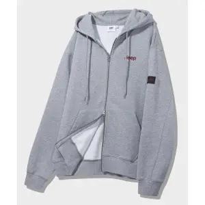 JEEP 2WAY 오버핏 스몰 지프 후드집업 (JR5TZU051LR)