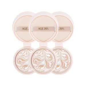 에이지투웨니스 에센스 커버 팩트 플로라 14g 리필 3개